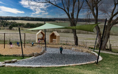 Creating shade for children’s playground
